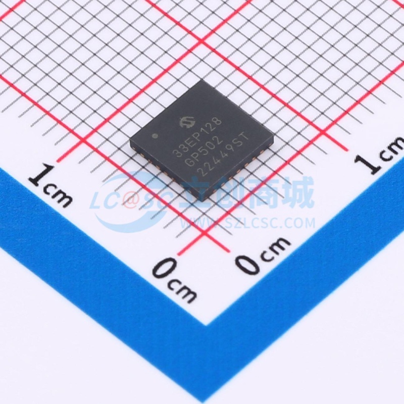 数字信号处理器(DSP/DSC) dsPIC33EP128GP502-I/MM QFN-28 MICROC