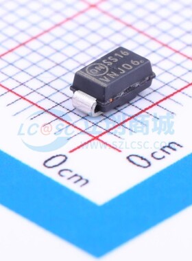 肖特基二极管 SS16T3G SMA(DO-214AC) onsemi(安森美) 电子元器件