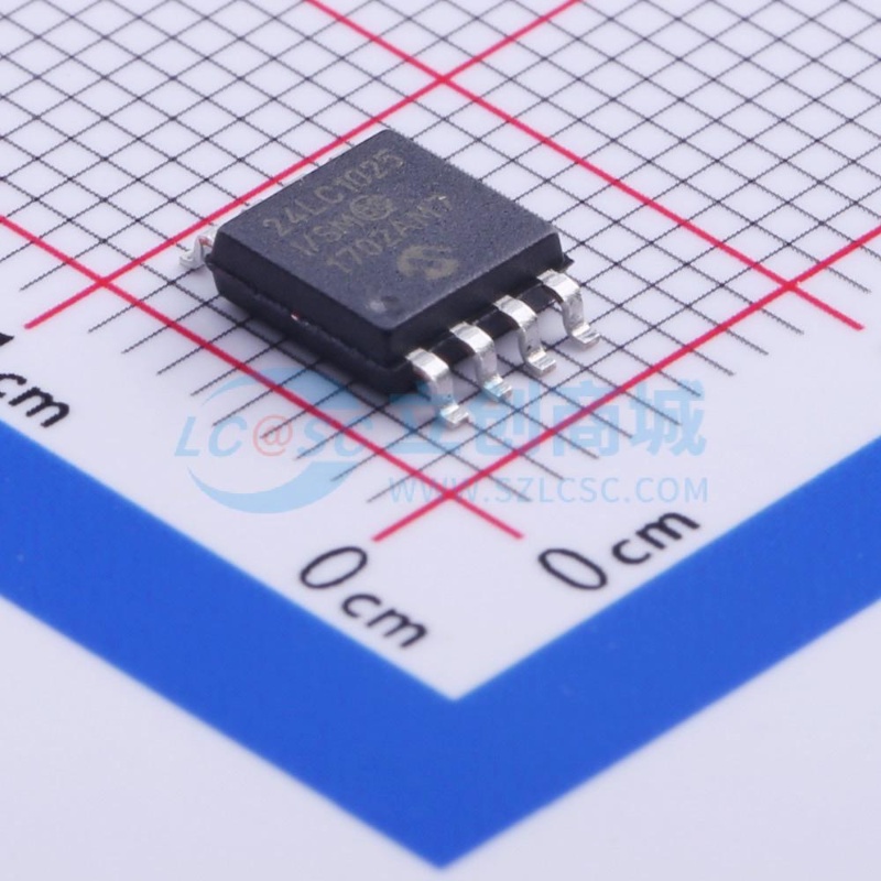 EEPROM 24LC1025T-I/SM SOIC-8 MICROCHIP(美国微芯) 电子元器件