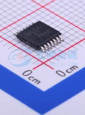 缓冲器/驱动器/收发器 MC74LCX07DTR2G TSSOP-14 onsemi(安森美)