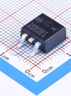 线性稳压器(LDO) MC7915CD2TR4G TO-263 onsemi(安森美) 原装正品
