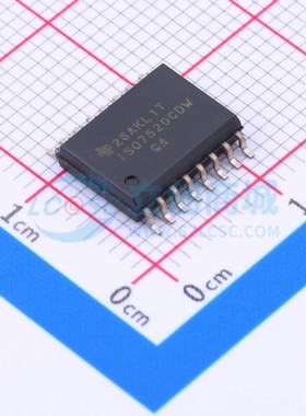数字隔离器 ISO7520CDWR SOIC-16 TI/德州 电子元件配单原装正品