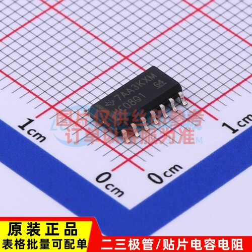 逻辑门 CD74HC08QM96Q1 SOP-14 TI/德州 电子元器件 原装正品
