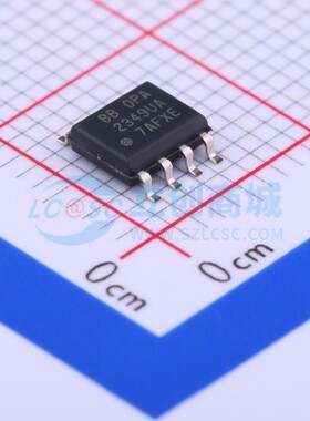 运算放大器 OPA2349UA SOP-8 TI/德州 电子元器件配单原装