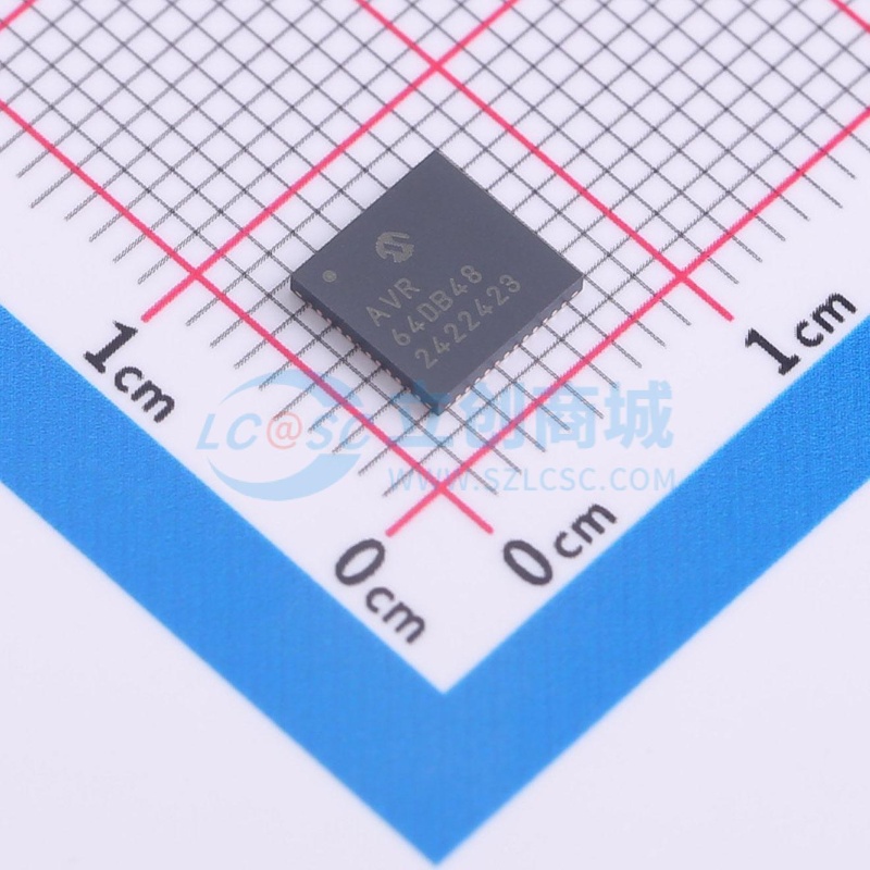 单片机(MCU/MPU/SOC) AVR64DB48T-I/6LX VQFN-48 MICROCHIP(美国