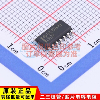 逻辑门 SN74LS132DR SOP-14 TI/德州 电子元器件配套 原装正品