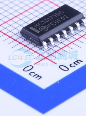 运算放大器 MC33179DG SOIC-14 onsemi(安森美) 电子元件原装正品