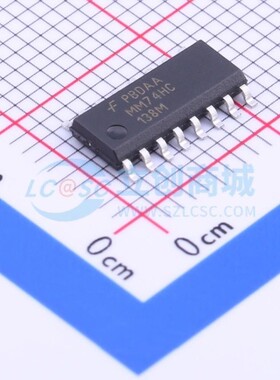 信号开关/编解码器/多路复用器 MM74HC138MX SOIC-16 onsemi(安森