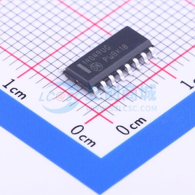 反相器 MC14049UBDR2G SOP-16 onsemi(安森美) 电子元器件配单