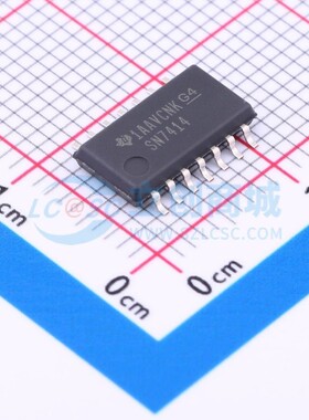 反相器 SN7414NSR SO-14 TI/德州 电子元器件配单 原装正品