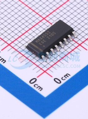 模拟开关多路复用器 MAX4552ESE+ SOIC-16 MAXIM(美信) 原装