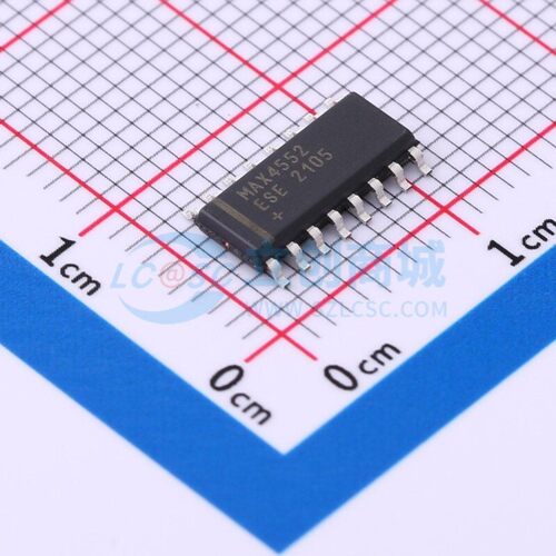 模拟开关多路复用器 MAX4552ESE+ SOIC-16 MAXIM(美信) 原装