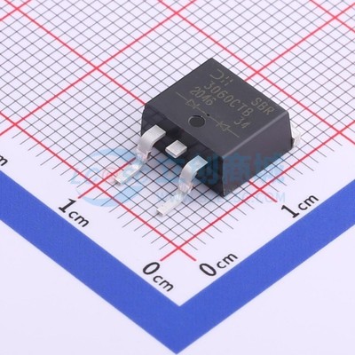超势垒整流器(SBR) SBR3060CTB-13 TO-263AB(D2PAK) DIODES(美台)