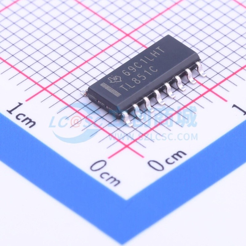 RF芯片IC和模块 TL851CDR SOIC-16 TI/德州 电子元件配单原装正品
