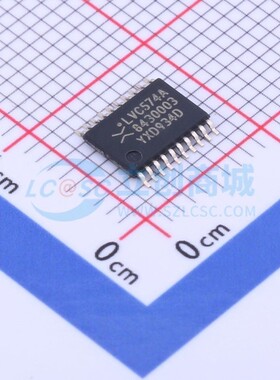 触发器 74LVC574APW.118 TSSOP-20 Nexperia(安世) 电子元件配单