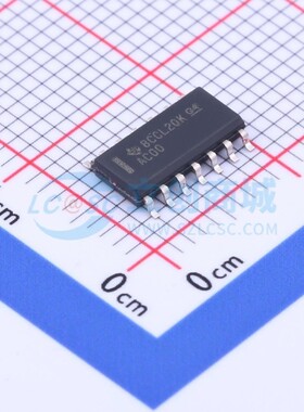 逻辑门 SN74AC00DR SOIC-14 TI/德州 电子元器件配单原装正品