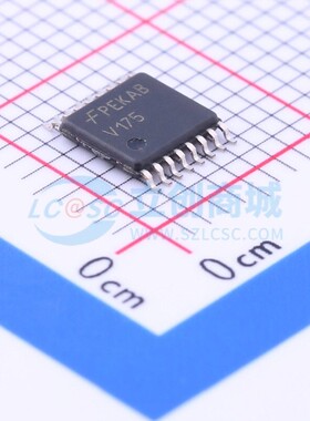 触发器 74VHC175MTC TSSOP-16 onsemi/安森美 电子元器件配单
