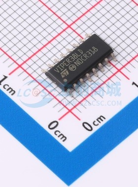AC-DC控制器和稳压器 VIPER38LDTR SO-16 ST(意法半导体) 元器件