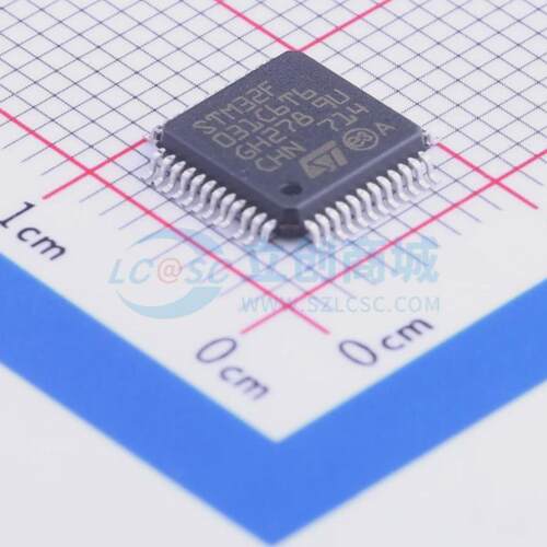单片机(MCU/MPU/SOC) STM32F031C6T6 LQFP-48 ST(意法半导体)