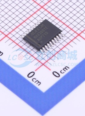转换器/电平移位器 MAX3001EAUP+ TSSOP-20 MAXIM(美信)