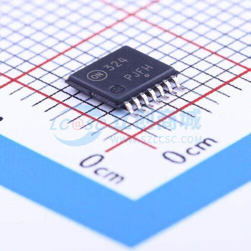运算放大器 LM324DTBR2G TSSOP-14 onsemi(安森美) 电子元件配单