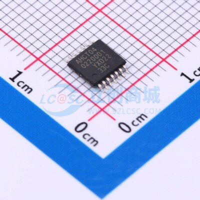 反相器 74AHCT04PW.118 TSSOP-14 Nexperia(安世) 电子元器件配单