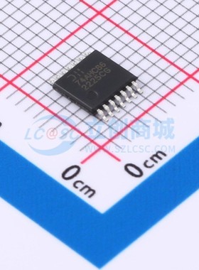 逻辑门 74AHC86T14-13 TSSOP-14 DIODES(美台) 电子元件原装正品