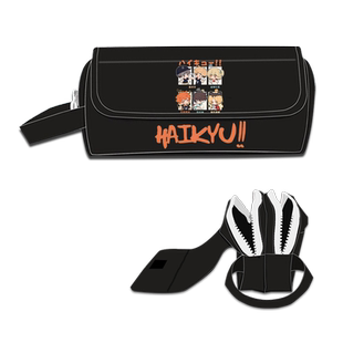 谷地仁花排球少年周边孤爪研磨学生收纳铅笔袋男女时尚手拿包tt