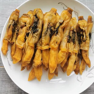 竹蛏大蛏干南通如东洋口港本港蛏 蛏汤明星推荐味道鲜美蛏子