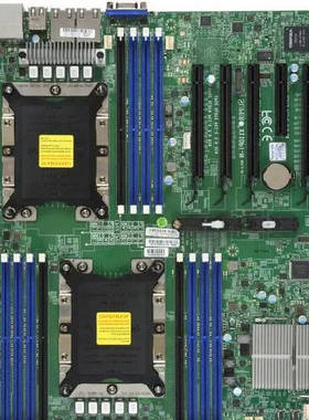 X11DPI-N 超微主板 支持2个intel 1代或2代cpu 全新