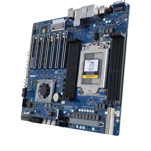 技嘉主板MC62-G40 支持1个amd pro 5000 3000wx cpu 全新