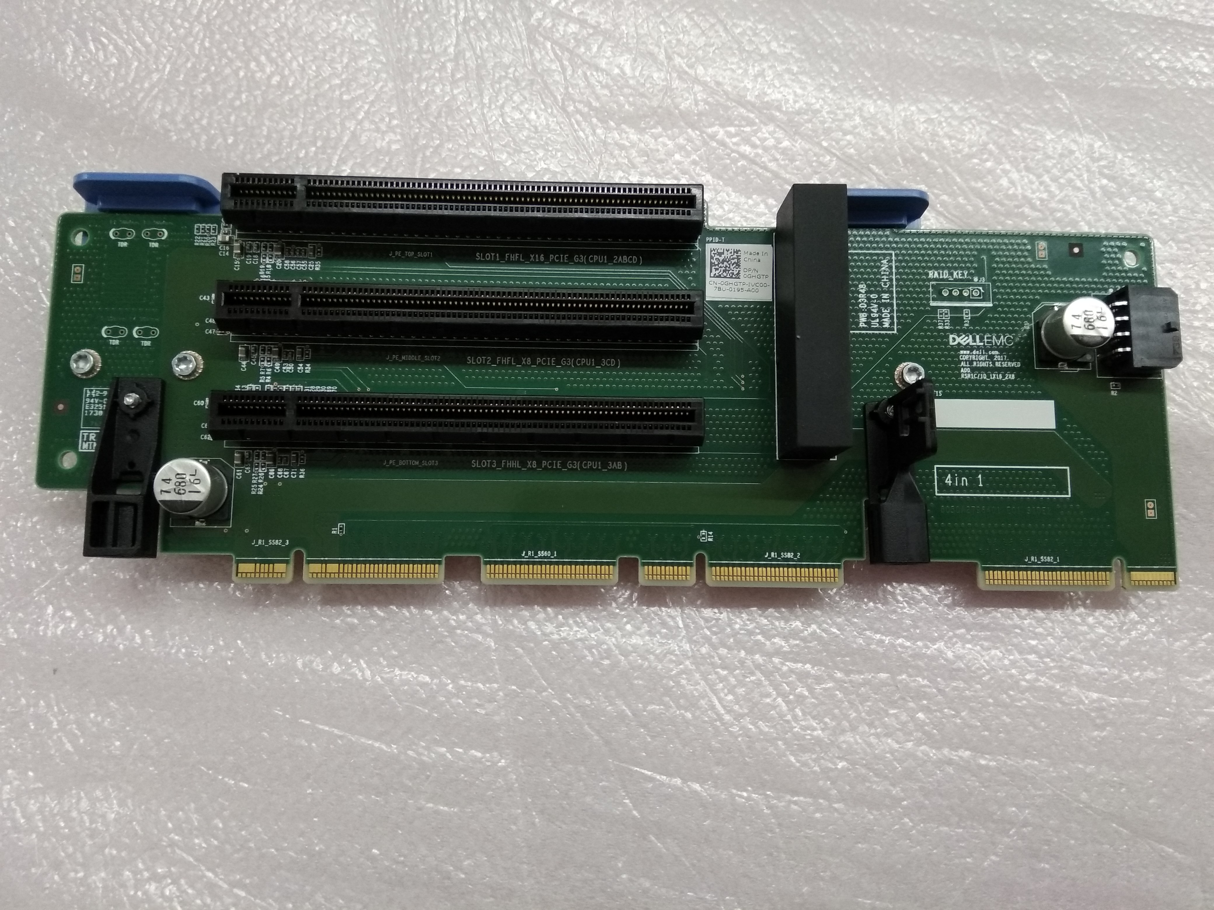 Dell戴尔R740 R740XD服务器RISER1 2 3卡GPU显卡扩展套件PCIE插槽