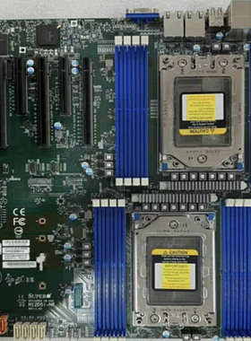 h12dsi超微主板 支持2个7002/7003 cpu 全新