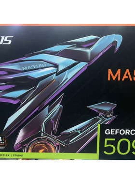 RTX5090DV2 技嘉GV-N509D AORUS M-24GD 黑色超级雕显卡 全新盒包