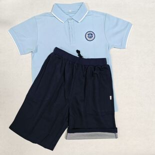 清远市海德外国语学校短袖裤校服广外附设清远长裤外套冬裤夏套装