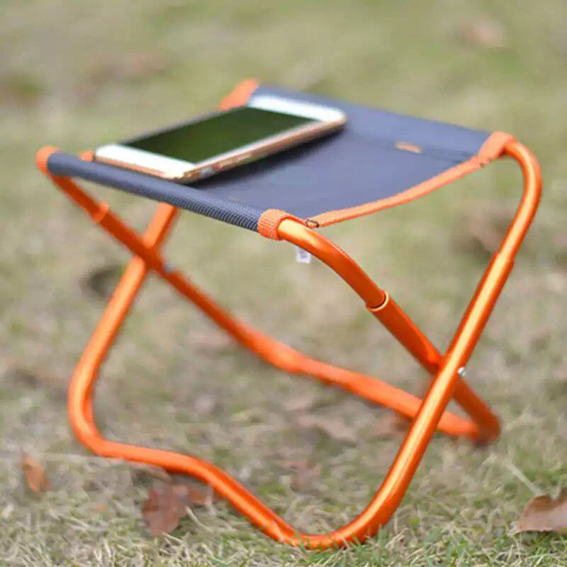 迷你折叠小凳子 户外便携式露营板凳 轻便铝合金马扎成人折叠凳