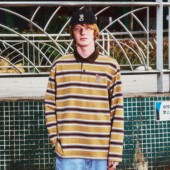 POLO衫 纯棉T恤 闭眼入复古条纹美式 休闲长袖 清仓纯福利 品质型