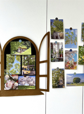 背景墙蝴蝶diy氛围卧室桌面宿舍布置无纺布ins仿真窗户毛毡照片