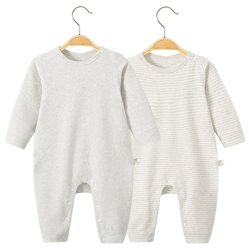 宝宝连体衣纯棉春秋冬全衣无骨