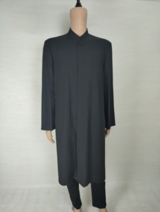 夏季新款礼拜服 男士 男装占领回族长袍中拜 拜衣 长衫