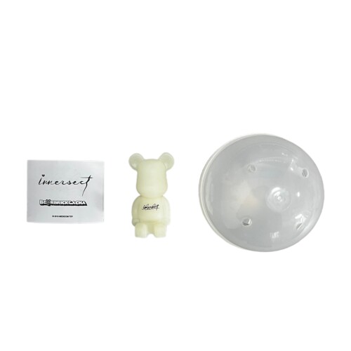 bearbrick innersect手办摆件潮玩100%展会限定扭蛋坐立小暴力熊