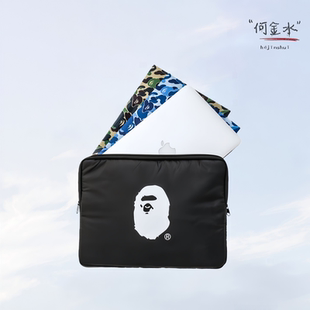Bape笔电手拿包大容量手拿包杂志IPad杂物旅行口红手机包多功能包