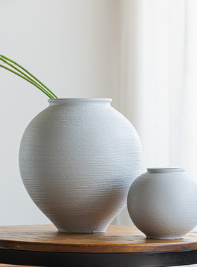 陶瓷花瓶法式家居客厅玄关插花水培复古简约民宿白色ins花器摆件