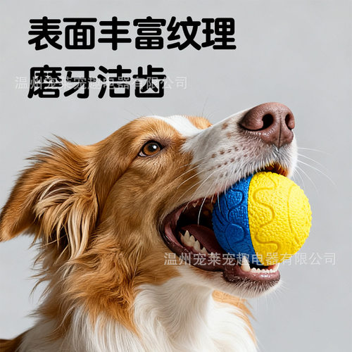 跨境新品宠物玩具球ETPU智能训狗球狗狗宠物球高弹力耐咬磨牙狗球