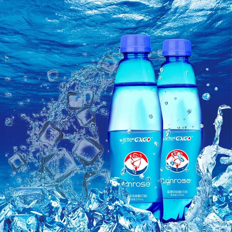 Ľ˿ÄÝÀ¶É«¿ÉÀÖÀ¶Ý®Î¶Ì¼ËáÒûÁÏÀ¶½ÐÆûË®ÍøºìÒûÆ·370ML*5Æ¿