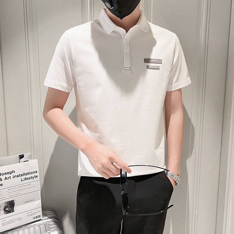 小伙风2025夏季新款男士修身帅气短袖POLO衫1PL6379-p58控78,男装T恤,电商B307