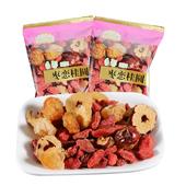 新叭特枣恋桂圆甜脆红枣片枸杞桂圆果肉果脯零食多彩系列龙眼500g