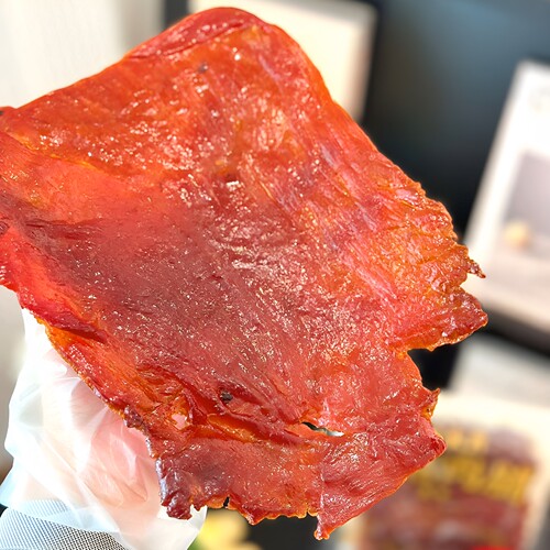 靖江特产猪肉脯原味肉干大片原切