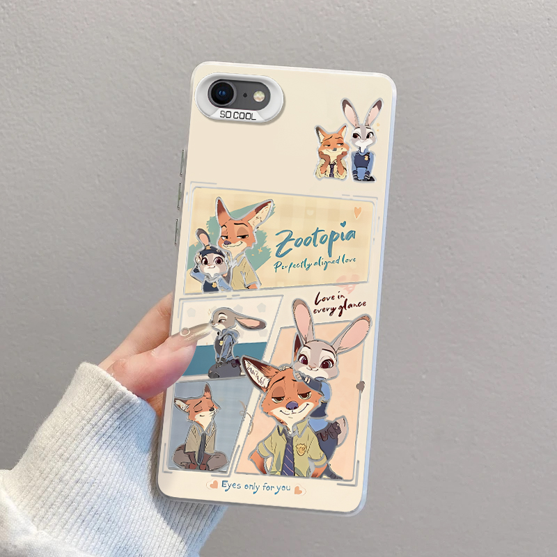 苹果7手机壳尼克和朱迪漫画