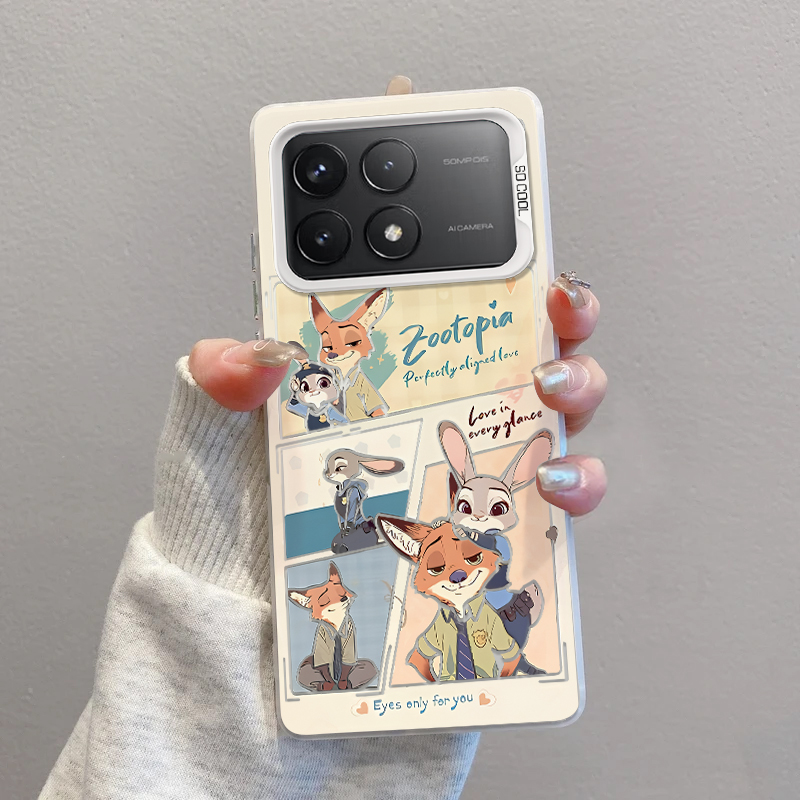 红米K70Pro手机壳尼克和朱迪漫画